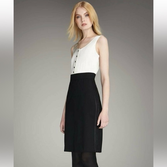 Marc Jacobs NWT SILK Tuxedo Wool 10 Cocktail Prom Wedding Party Dress Formal - Picture 12 of 12